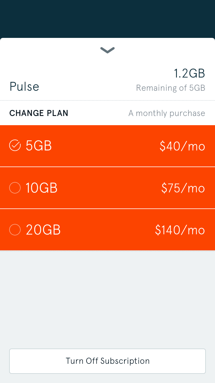 Screenshot of the Karma app's updated store